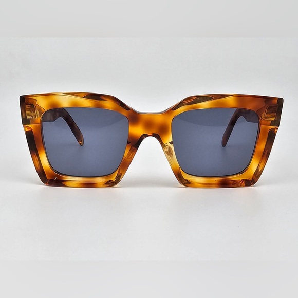 CELINE CL40130I Dots Shiny Havana Frame Grey Lens main image 4